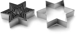 Emporte-pièce étoile (x 9) Martellato