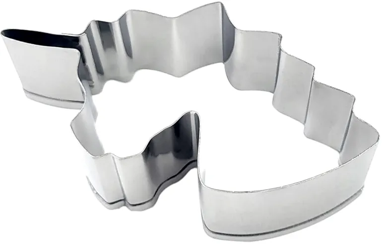 Emporte-pièce tête de licorne acier inoxydable Ht 6 cm Patisse