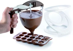 Entonnoir à piston Funnel Choc 0,8 litre Silikomart