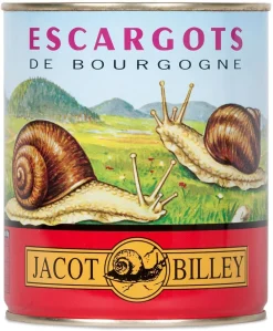 Escargots de Bourgogne 5 douzaines Jacot Billey