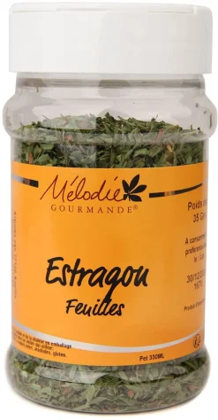 Estragon en feuilles 30 g Mélodie Gourmande