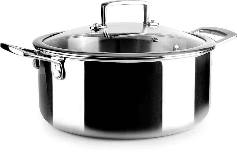 Faitout Inox Triply Natural multicouche Ø 24 cm Ibili