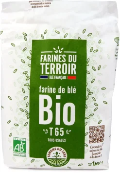 Farine de blé Tradition T65 Bio 1 kg