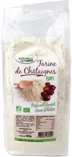 Farine de châtaigne Bio 500 g