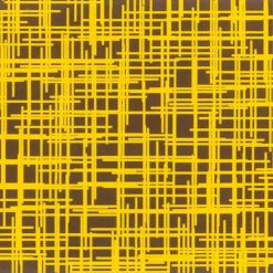 Feuilles transfert chocolat Lignes jaunes Lot de 10 feuilles Mallard Ferrière