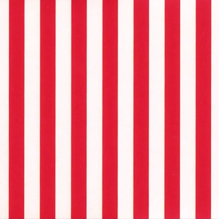 Feuilles transfert chocolat Lignes rouges Lot de 10 feuilles Mallard Ferrière
