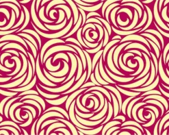 Feuille transfert chocolat boutons de rose Lot de 5 feuilles Pavoni