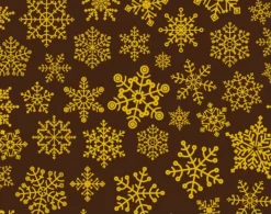 Feuille transfert chocolat flocons de neige Lot de 5 feuilles Pavoni