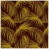Feuille transfert chocolat Palmiers jaunes Lot de 5 feuilles Valrhona