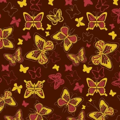 Feuille transfert chocolat Papillons Lot de 5 feuilles Valrhona
