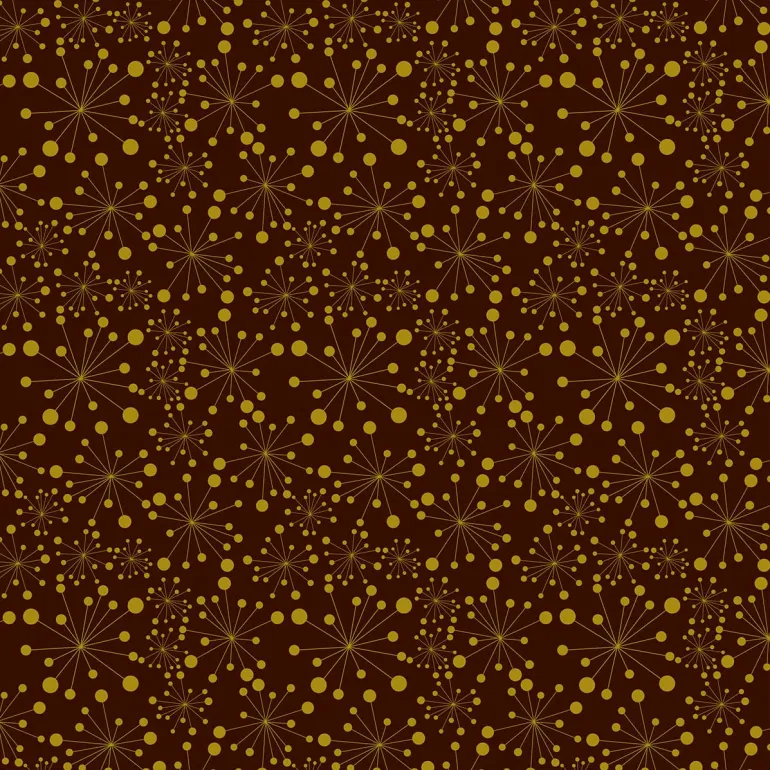 Feuille transfert chocolat Pois jaunes Lot de 5 feuilles Valrhona