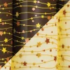 Feuille transfert chocolat Étoiles sur traits Lot de 10 feuilles Décors et Créations