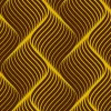 Feuille transfert chocolat vagues jaunes Lot de 5 feuilles Pavoni