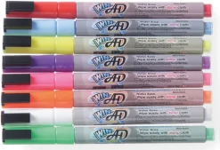 Feutre couleur pour ardoise 8 pièces