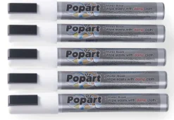 Feutre craie blanc pour ardoise 5 pièces