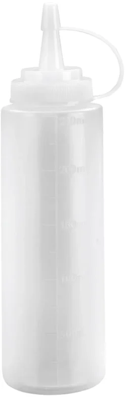 Flacon gradué transparent contenance 25 cl Ibili