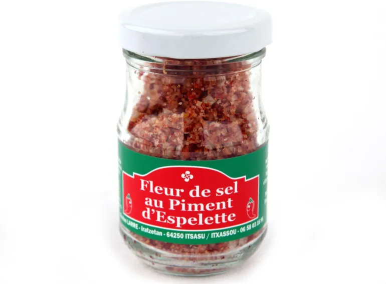Fleur de sel au piment d'Espelette 65 g Larre