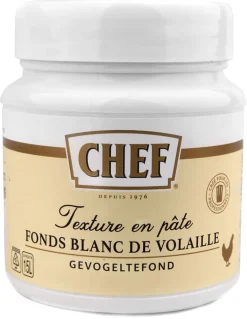 Fond blanc de volaille Premium en pâte 630 g Chef®