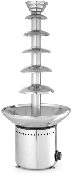 Fontaine à chocolat professionnelle inox ht 84 cm Hendi