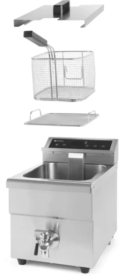 Friteuse à induction Kitchen Line 8 litres Hendi