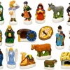 Fèves - Crèche santons millénium Les santons Boite de 100 fèves Nordia