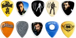 Fèves - Johnny Hallyday médiators Collection 2025 Boîte de 10 fèves Prime