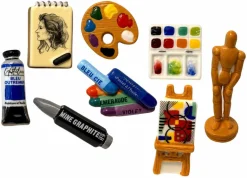 Fèves - L'atelier du peintre Collection 2027 Boite de 100 fèves EPIFOLIE