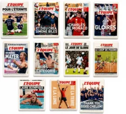 Fèves - L'Équipe 80 ans Collection 2027 Sachet de 12 fèves ARGUYDAL