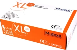 Gant poudré en latex jetable Taille XL