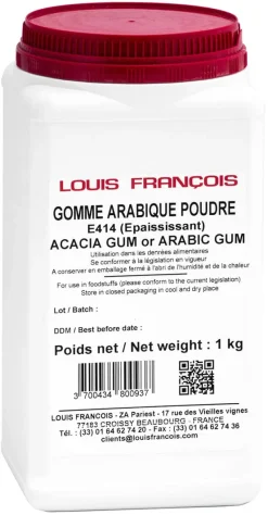 Gomme acacia (arabique) E414 1 kg Louis François