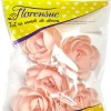 Grandes roses roses Bio (x 5) azyme Ø 5 cm Florensuc