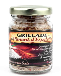 Grillade au piment d'Espelette 90 g Confitures de Haute Soule