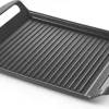 Grill de cuisson en fonte compatible induction 39 x 26 cm Hendi