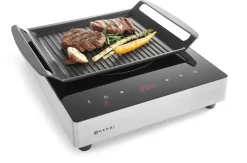Grill de cuisson en fonte compatible induction 39 x 26 cm Hendi