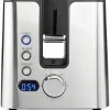 Grille-pain inox semi-professionnel 4 tranches Lacor