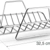 Grille pour rotissoire Trichef 32,5 x 23,5 cm Lacor
