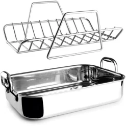 Grille pour rotissoire Trichef 32,5 x 23,5 cm Lacor