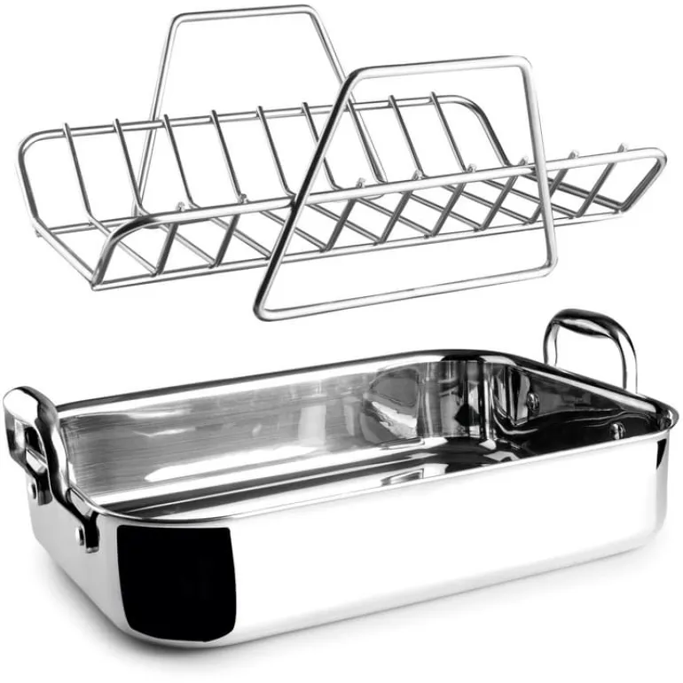 Grille pour rotissoire Trichef 32,5 x 23,5 cm Lacor