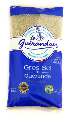 Gros sel de Guérande sel humide 800 g