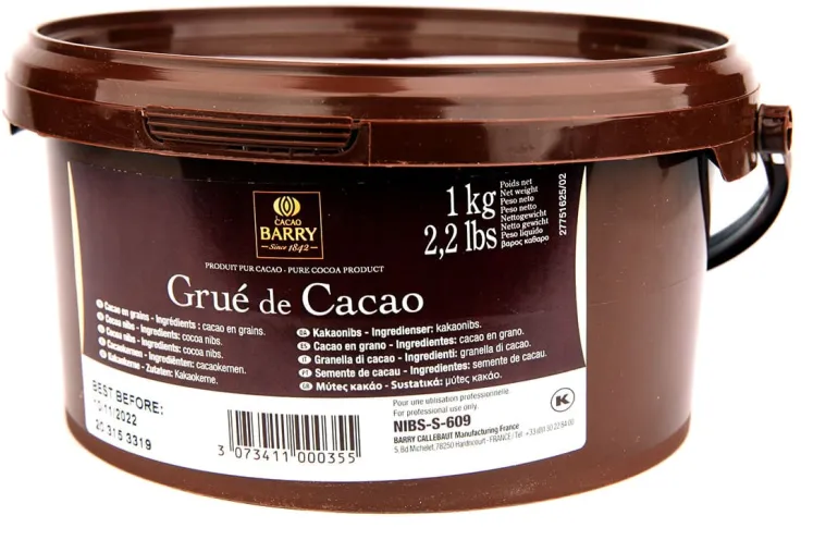Grué de cacao 1 kg Cacao Barry
