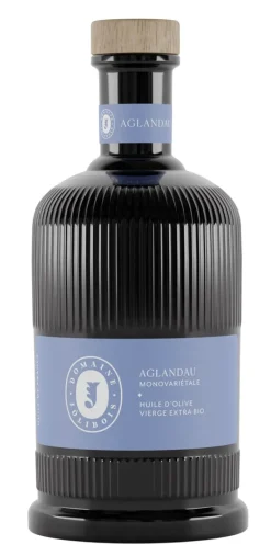 Huile d'olive extra Bio Monovariétale Aglandau 50 cl Domaine Jolibois