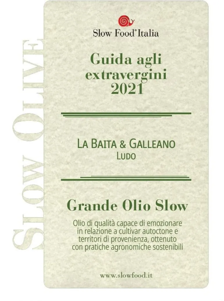 Huile d'olive Taggiashe 50 cl Baita & Galleano