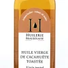 Huile vierge de cacahuète 25 cl Huilerie Beaujolaise