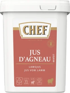 Jus d'agneau déshydraté 600 g Chef®