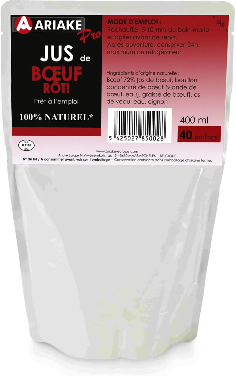 Jus de bœuf 400 ml Ariake