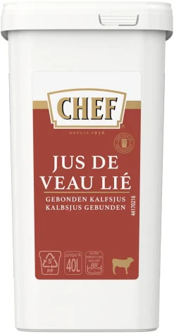 Jus de veau lié 1,2 kg Chef®