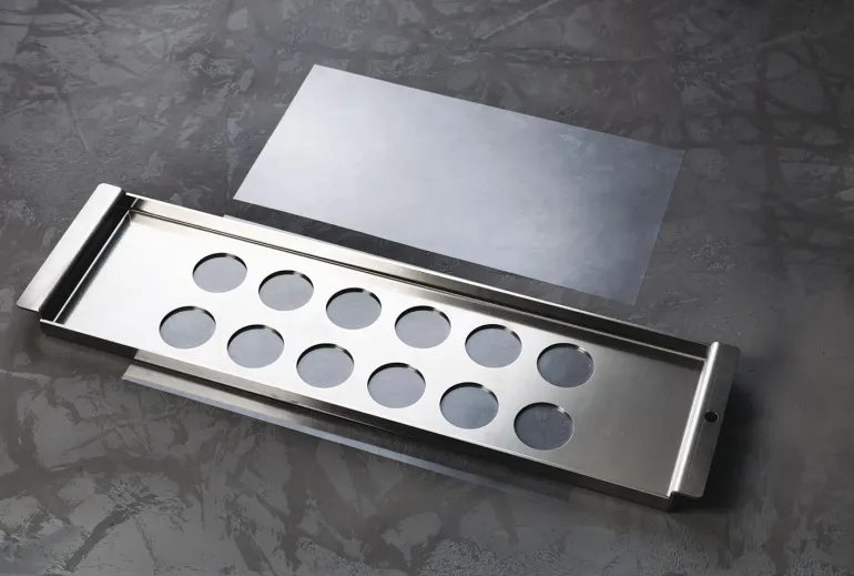 Kit de fabrication palets et tuiles chocolat 12 tuiles Ø 5 cm Matfer
