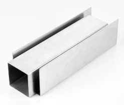 Kit moule barre pâte feuilletée inox et aluminium 25 x 7,6 x ht 6,9 cm Pavoni