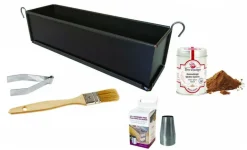 Kit Moule à pâté en croûte antiadhérent 30 x 8 x ht 8 cm Tellier