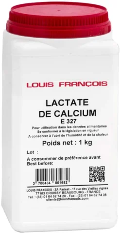 Lactate de calcium 1 kg Louis François